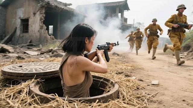 The village is filled with traps, every house connected by tunnels, villagers wipe out the jap army. The village is filled with traps, every house connected by tunnels, villagers wipe out the jap army.