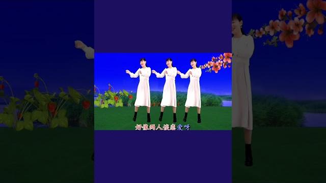 爱在桃花园(1)#广场舞 爱在桃花园(1)#广场舞