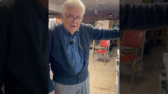 Grandpa finally beat the squirrels! Grandpa finally beat the squirrels!