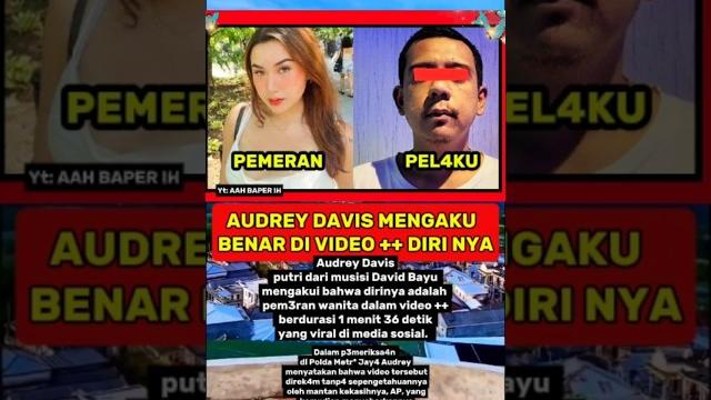 Audrey davis terlibat skandal video syur #cute #viralshorts #viralvideo #random #funny #ai #fyp Audrey davis terlibat skandal video syur #cute #viralshorts #viralvideo #random #funny #ai #fyp