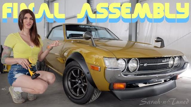 This is incredibly satisfying // 2uz v8 '74 celica This is incredibly satisfying // 2uz v8 '74 celica