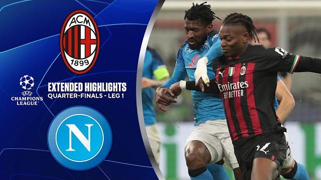 Ac milan vs. napoli: extended highlights | ucl quarter-finals - leg 1 | cbs sports golazo Ac milan vs. napoli: extended highlights | ucl quarter-finals - leg 1 | cbs sports golazo