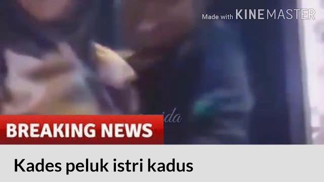 Kades peluk istri kadus Kades peluk istri kadus