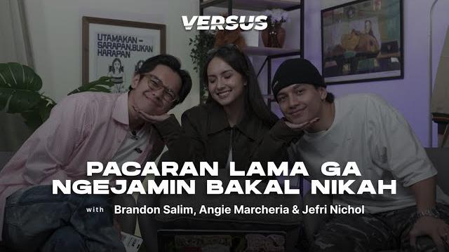 Jefri nichol,angie marcheria & brandon salim sering makan di warteg sambil deep talk?!-versus s5:ep7 Jefri nichol,angie marcheria & brandon salim sering makan di warteg sambil deep talk?!-versus s5:ep7