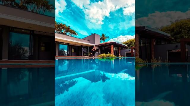 Chácara vintage/moderna! amplo espaço integrado à natureza com piscina e quadra de areia. Chácara vintage/moderna! amplo espaço integrado à natureza com piscina e quadra de areia.