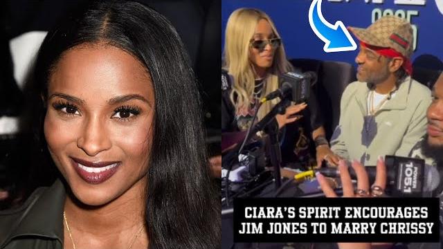 Singer ciara look bad after confronting rapper jim jones for refusing to marry girlfriend Singer ciara look bad after confronting rapper jim jones for refusing to marry girlfriend
