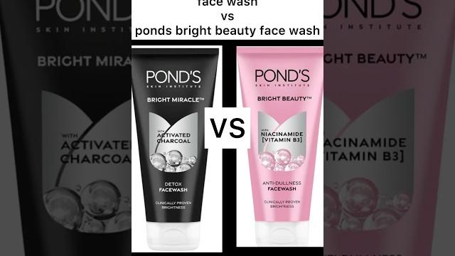 Ponds bright beauty face wash vs ponds charcoal face wash #pondsbrightbeauty #pondsfacewash #shorts Ponds bright beauty face wash vs ponds charcoal face wash #pondsbrightbeauty #pondsfacewash #shorts