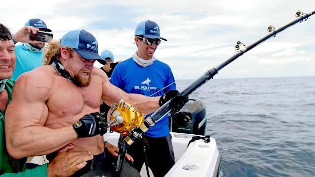 Strongest men vs strongest fish Strongest men vs strongest fish