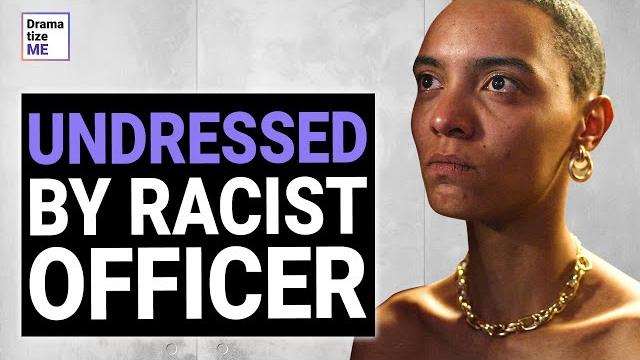 Racist cop undressed innocent woman at the store, the ending is shocking | @dramatizeme Racist cop undressed innocent woman at the store, the ending is shocking | @dramatizeme
