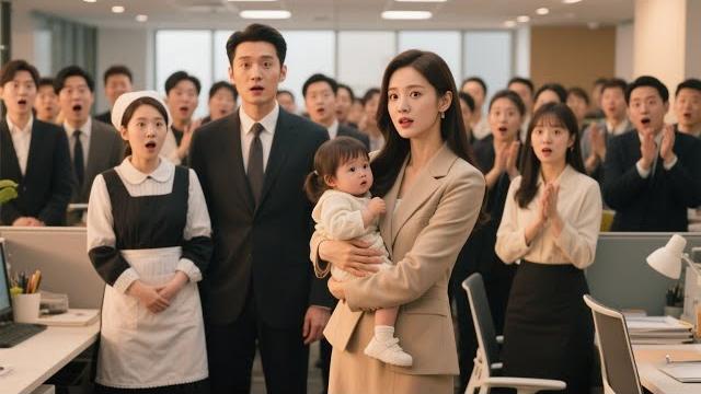 The whole company was surprised that the ceo's daughter only let the secretary hold her The whole company was surprised that the ceo's daughter only let the secretary hold her