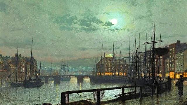 London so, debussy: clair de lune, conducted by stanley black, paintings by j. a. grimshaw. London so, debussy: clair de lune, conducted by stanley black, paintings by j. a. grimshaw.