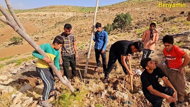 A historic decision by a nomadic family! migration from the hotlands to a cold paradise A historic decision by a nomadic family! migration from the hotlands to a cold paradise