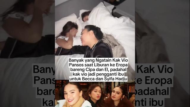 Kak vio bangunin syifa hadju dan rebecca klopper untuk sarapan #syifahadju #rebeccaklopper #elrumi Kak vio bangunin syifa hadju dan rebecca klopper untuk sarapan #syifahadju #rebeccaklopper #elrumi