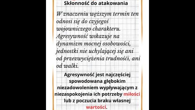 Agresywność Agresywność