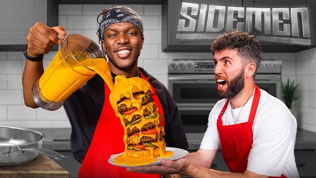 Sidemen 100,000 calorie cook off Sidemen 100,000 calorie cook off
