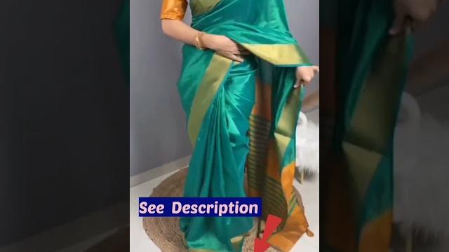 Simplicity at its best , presenting our yana silk saree for your daily life.*rate :- 770/-#top #silk Simplicity at its best , presenting our yana silk saree for your daily life.*rate :- 770/-#top #silk