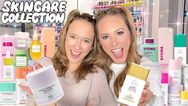Kayla & kalli skincare collection organization tour! 🫧 Kayla & kalli skincare collection organization tour! 🫧