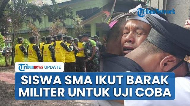Curhat pelajar yang ikut barak militer dedi mulyadi, akui bukan anak nakal: cuma disuruh guru bk Curhat pelajar yang ikut barak militer dedi mulyadi, akui bukan anak nakal: cuma disuruh guru bk