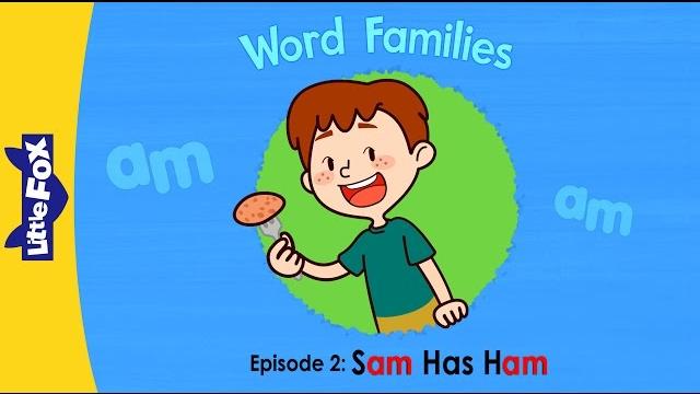 Word family _am | word families 2 | sam has ham | phonics | little fox | animated stories for kids Word family _am | word families 2 | sam has ham | phonics | little fox | animated stories for kids
