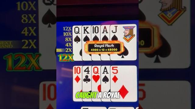 Royal flush 12x- ultimate x bonus streak jackpot! #videopoker #casino #royalflush #jackpot Royal flush 12x- ultimate x bonus streak jackpot! #videopoker #casino #royalflush #jackpot