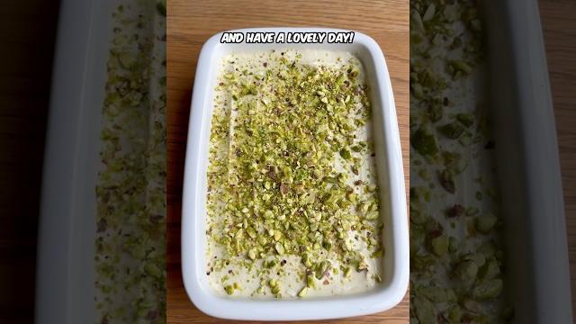 Weight loss pistachio tiramisu! Weight loss pistachio tiramisu!