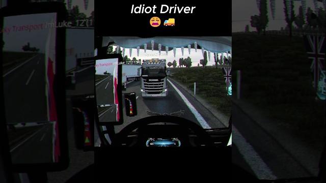 Truckersmp / accident / idiot driver Truckersmp / accident / idiot driver