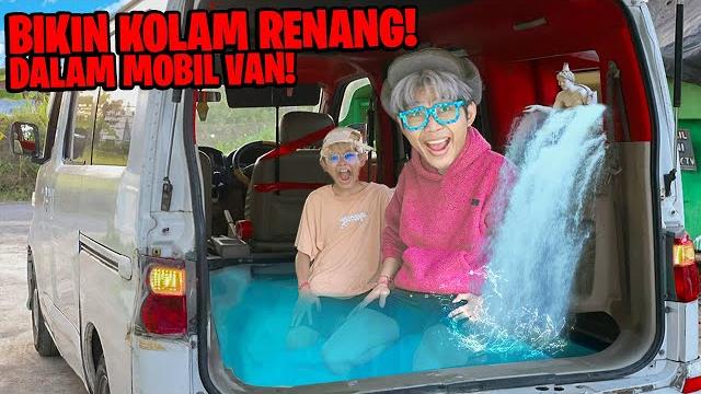 Pertamakali bikin kolam renang di mobil van besar!!! malamnya hampir jatuh, bocil nangis!!! Pertamakali bikin kolam renang di mobil van besar!!! malamnya hampir jatuh, bocil nangis!!!
