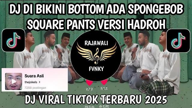 Dj di bikini bottom ada spongebob square pants versi tiktok terbaru 2025 yang kalian cari Dj di bikini bottom ada spongebob square pants versi tiktok terbaru 2025 yang kalian cari
