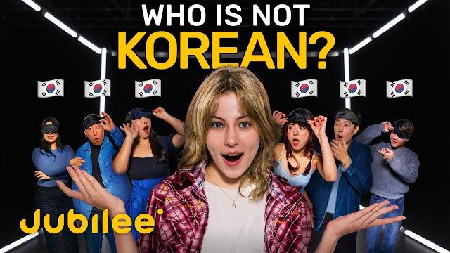 6 koreans vs 1 secret white girl | odd one out 6 koreans vs 1 secret white girl | odd one out