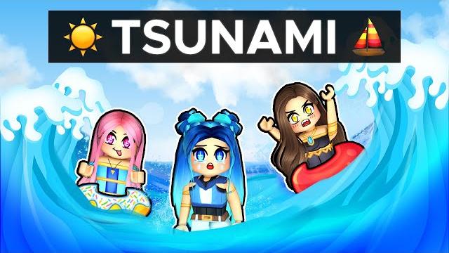 Running away from a tsunami in roblox! Running away from a tsunami in roblox!