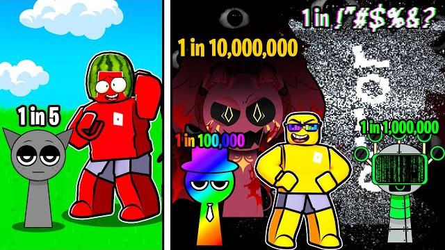 Unlocking a rare 1 in 1,000,000 sprunki in rng roblox Unlocking a rare 1 in 1,000,000 sprunki in rng roblox