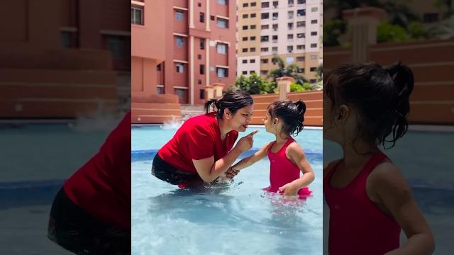 Aru k jaise apko v jada pani m dar lagta hai ? #shorts Aru k jaise apko v jada pani m dar lagta hai ? #shorts