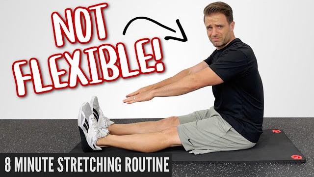 8 minute stretching routine for people who aren’t flexible! 8 minute stretching routine for people who aren’t flexible!