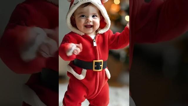 Jingle bells|christmas status| jingle bells dance|newborns in new dresses and dancing in living room Jingle bells|christmas status| jingle bells dance|newborns in new dresses and dancing in living room