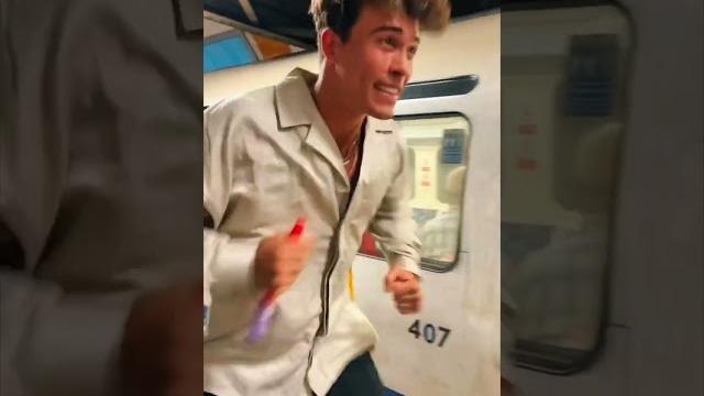 Real life subway surfers Real life subway surfers