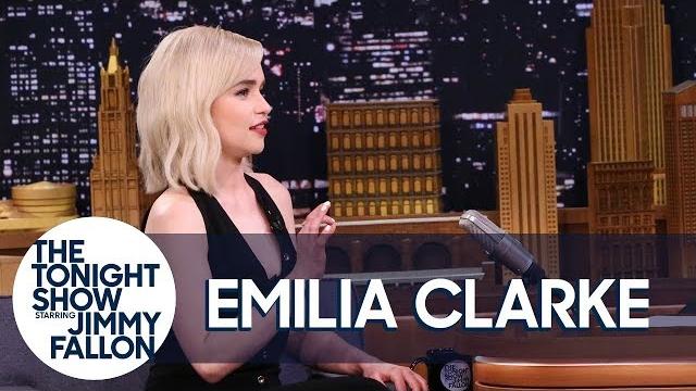 Emilia clarke ditched a solo: a star wars story screening to watch the royal wedding Emilia clarke ditched a solo: a star wars story screening to watch the royal wedding