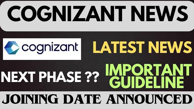 Cognizant genc onboarding update news | cognizant joining letter news latest next phase result?? Cognizant genc onboarding update news | cognizant joining letter news latest next phase result??