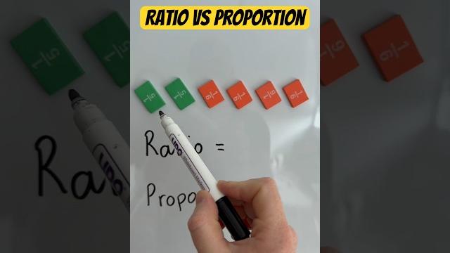 Ratio vs proportion | what’s the difference? #maths #mathenrichment #maths #homeschooling #sats Ratio vs proportion | what’s the difference? #maths #mathenrichment #maths #homeschooling #sats
