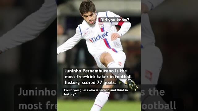 Best free-kick taker! #football #juninho #legend #freekick #brazil #lyon #goals #france #ronaldinho Best free-kick taker! #football #juninho #legend #freekick #brazil #lyon #goals #france #ronaldinho