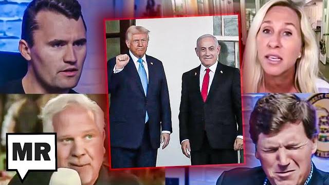 Trump throws maga into chaos with israel-iran Trump throws maga into chaos with israel-iran