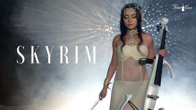 Skyrim main theme (official music video) - tina guo (dragonborn) Skyrim main theme (official music video) - tina guo (dragonborn)