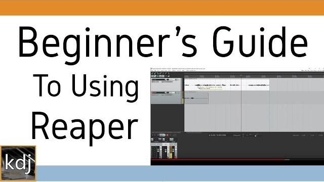 Beginner's guide to using reaper (updated) Beginner's guide to using reaper (updated)