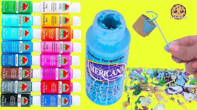 Oddly satisfying trying to clean old crusty acrylic craft paint cookie swirl c video Oddly satisfying trying to clean old crusty acrylic craft paint cookie swirl c video
