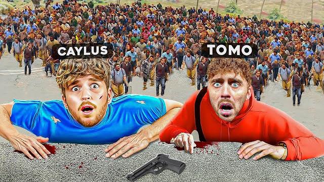 Escaping huge zombie hoard in gta 5 rp.. Escaping huge zombie hoard in gta 5 rp..