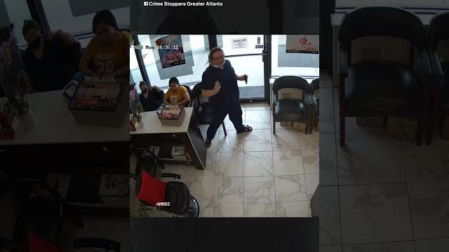 "would be" robber ignored at atlanta nail salon | abc news "would be" robber ignored at atlanta nail salon | abc news