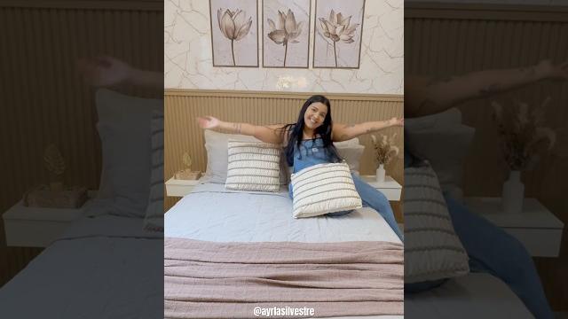 Como transformar um quarto de casal de forma rápida e prática usando ripado e adesivo mármore Como transformar um quarto de casal de forma rápida e prática usando ripado e adesivo mármore