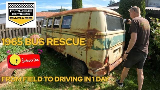 1965 vw bus rescue 1965 vw bus rescue