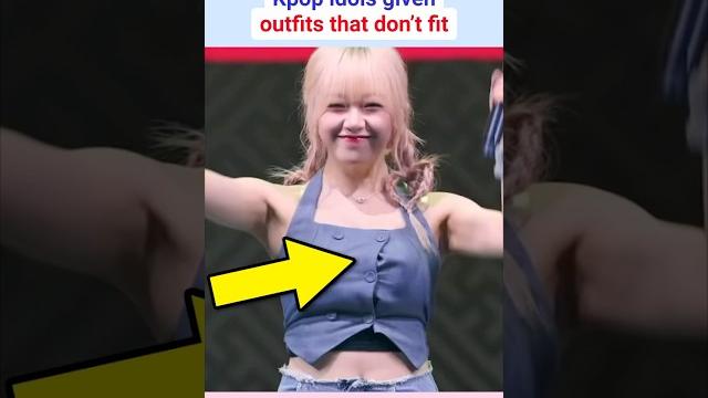 Kpop idols are given outfits that don’t fit #kpop Kpop idols are given outfits that don’t fit #kpop