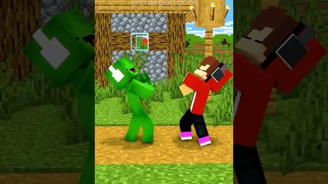 Jj vs mikey who won? - maizen minecraft #shorts #minecraft Jj vs mikey who won? - maizen minecraft #shorts #minecraft