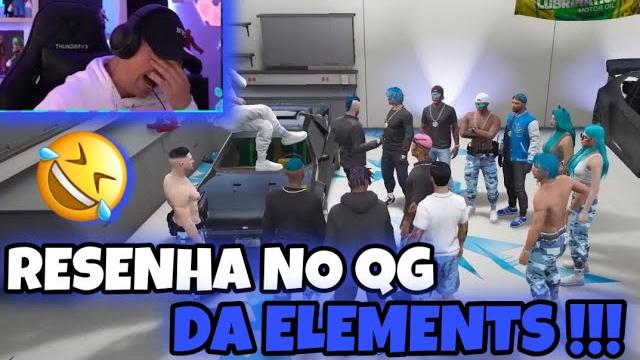 Connor faz resenha no qg da elements !!! Connor faz resenha no qg da elements !!!